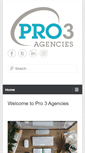 Mobile Screenshot of pro3agencies.co.za